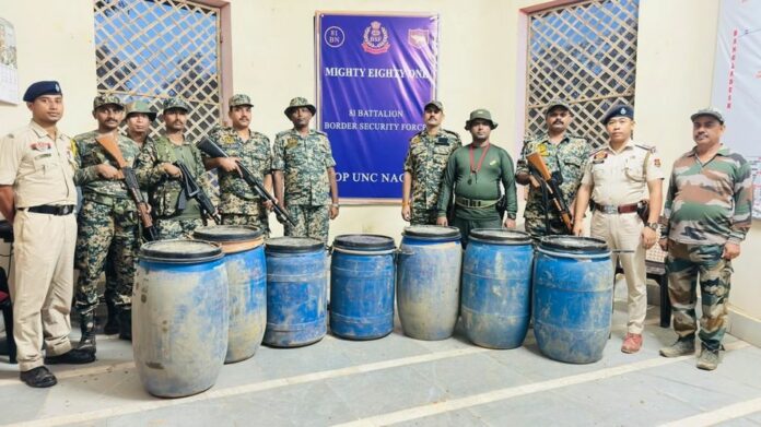 Tripura joint operation seizes 327 kg of ganja worth Rs 1.63 crore