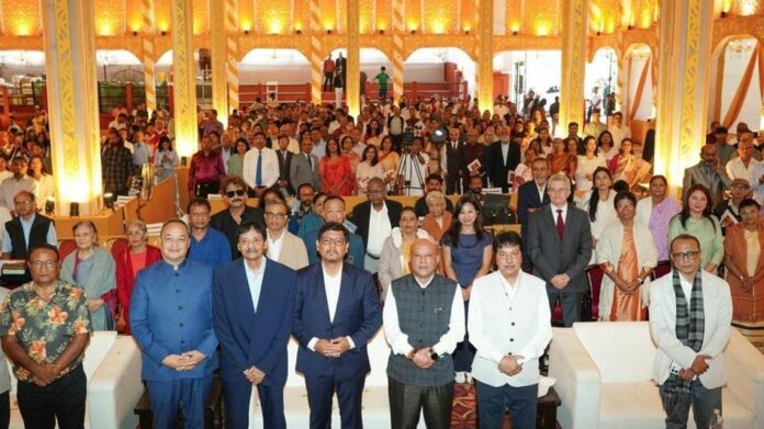 Meghalaya CM attends Rilbong Sanatan Hindu Dharma Sabha centenary