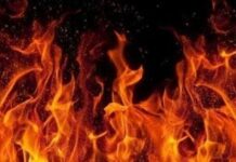 Houses Torched in Abandoned Kuki Village Amid Manipur Tensions Houses Torched in Abandoned Kuki Village Amid Manipur Tensions