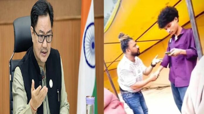 Kiren Rijiju Warns of Police Action Over Alleged Racial Abuse of Tripura Youth