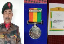 Cachar Havildar Receives President’s Gallantry Medal for Northeast Operations Cachar Havildar Receives President’s Gallantry Medal for Northeast Operations