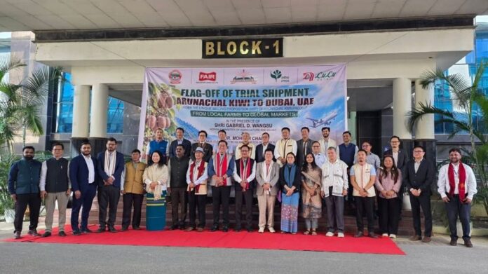 Arunachal Pradesh Flags Off Trial Kiwi Shipment to Dubai