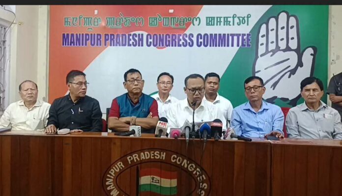 Manipur Congress questions government over CAG report on finances