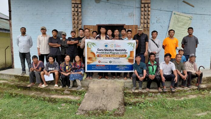 Two-month cane and bamboo craft training programme launched in Nagaland
