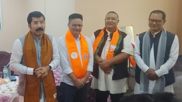 Former Meghalaya minister Pa Ismail R. Marak joins BJP