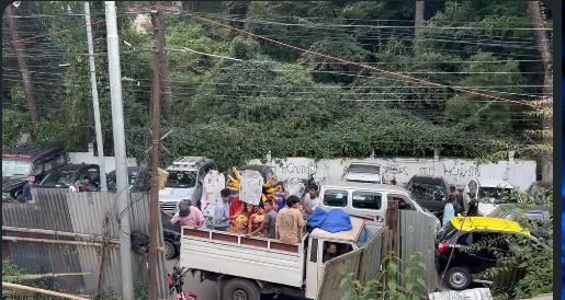 Shillong Durga Puja pandals get one-year reprieve as idol-makers face eviction
