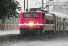 Train Services disrupted due to heavy rain on Mizoram’s Bairabi-Sairang line